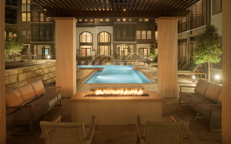 The Maris Pool and Fire Pit