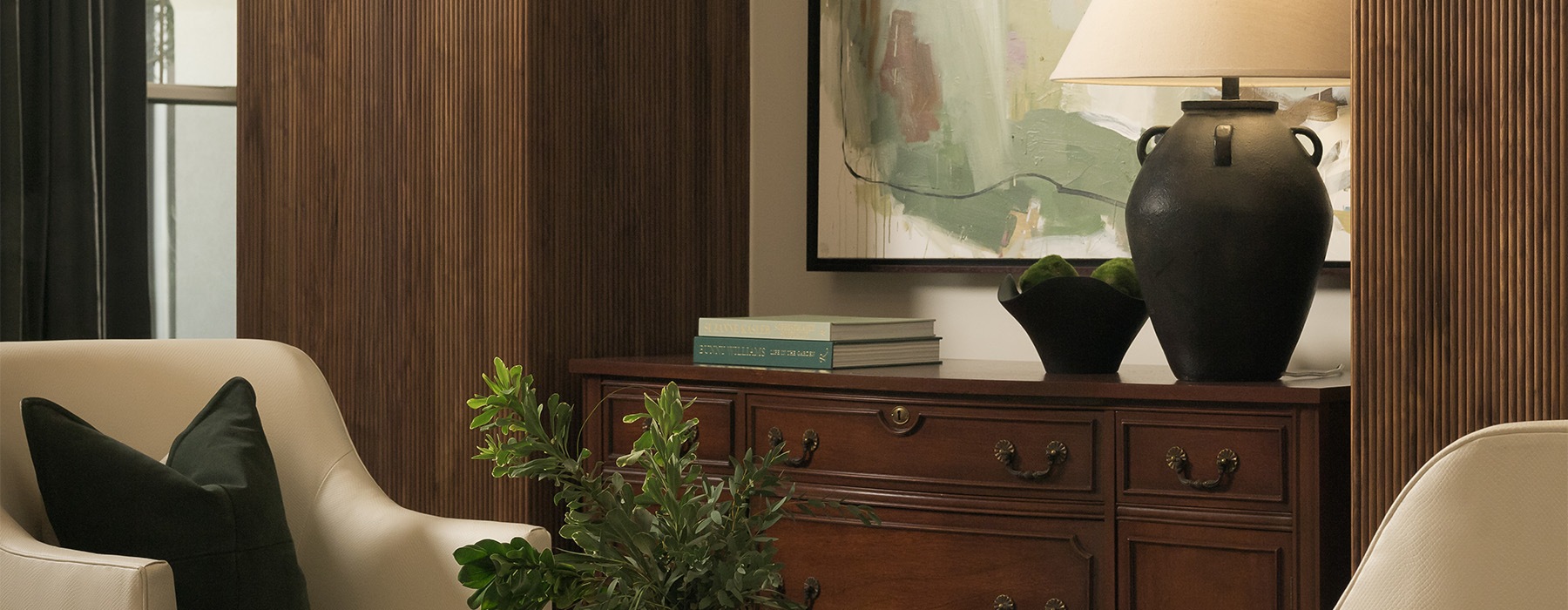 a resident lounge with seating